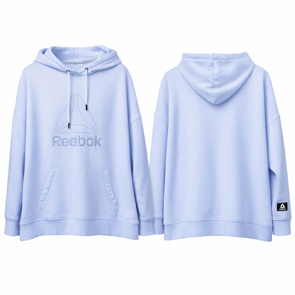 Reebok Hoodie XXL Oversized Streetwear Casual Pullover NWOT Gorpcore Skater Y2K - Picture 1 of 13